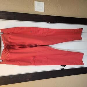 Figs Women's Pants in Coral